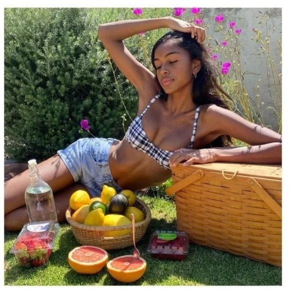 Anthropologie Solid & Striped Rachel Bikini Top - Picture 5 of 11